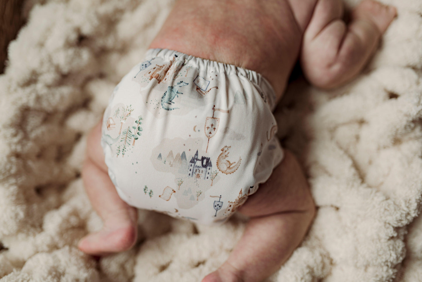 Merlin - (AIO NEWBORN POCKET DIAPER)