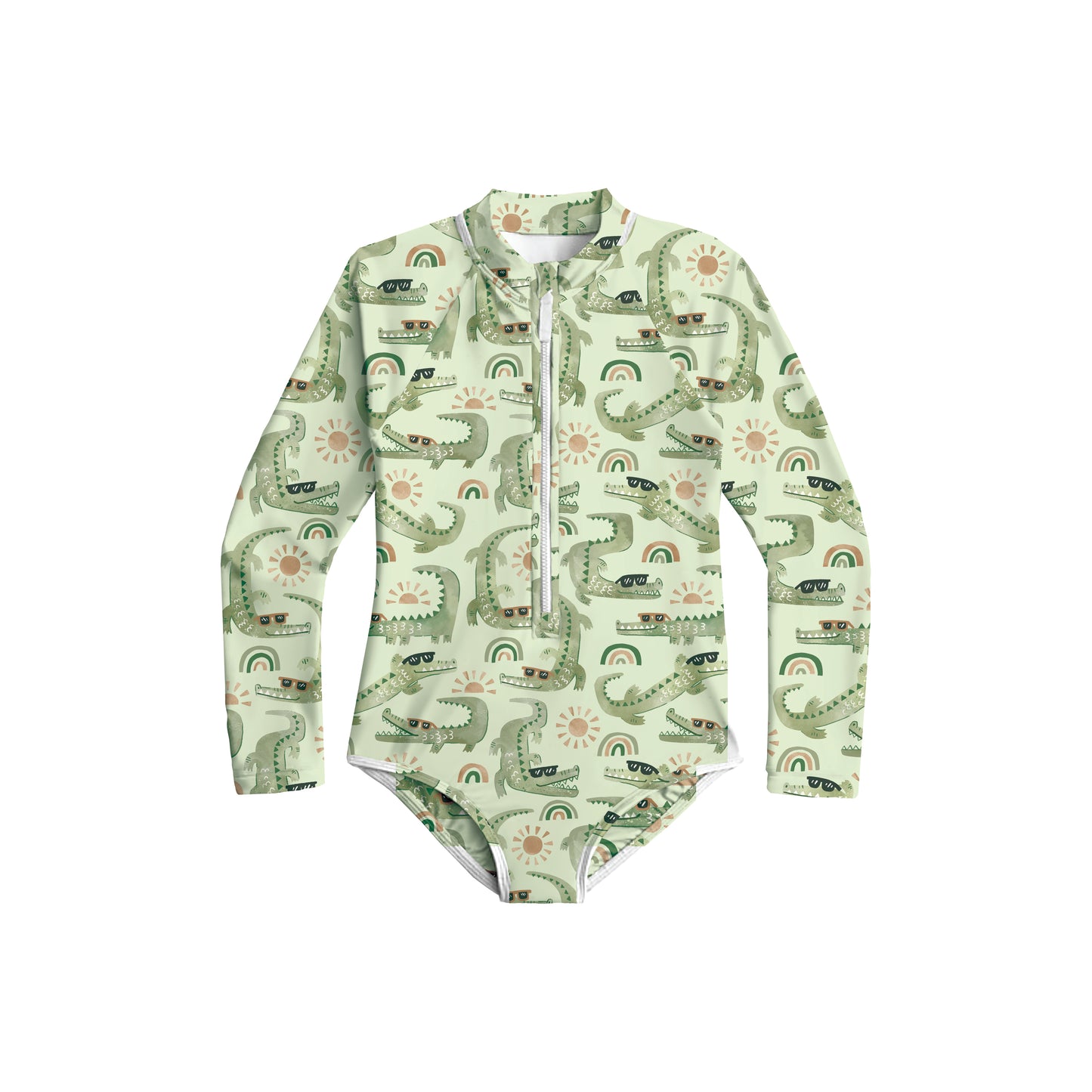 Sunny Snaps - (SNAP RASH GUARD)