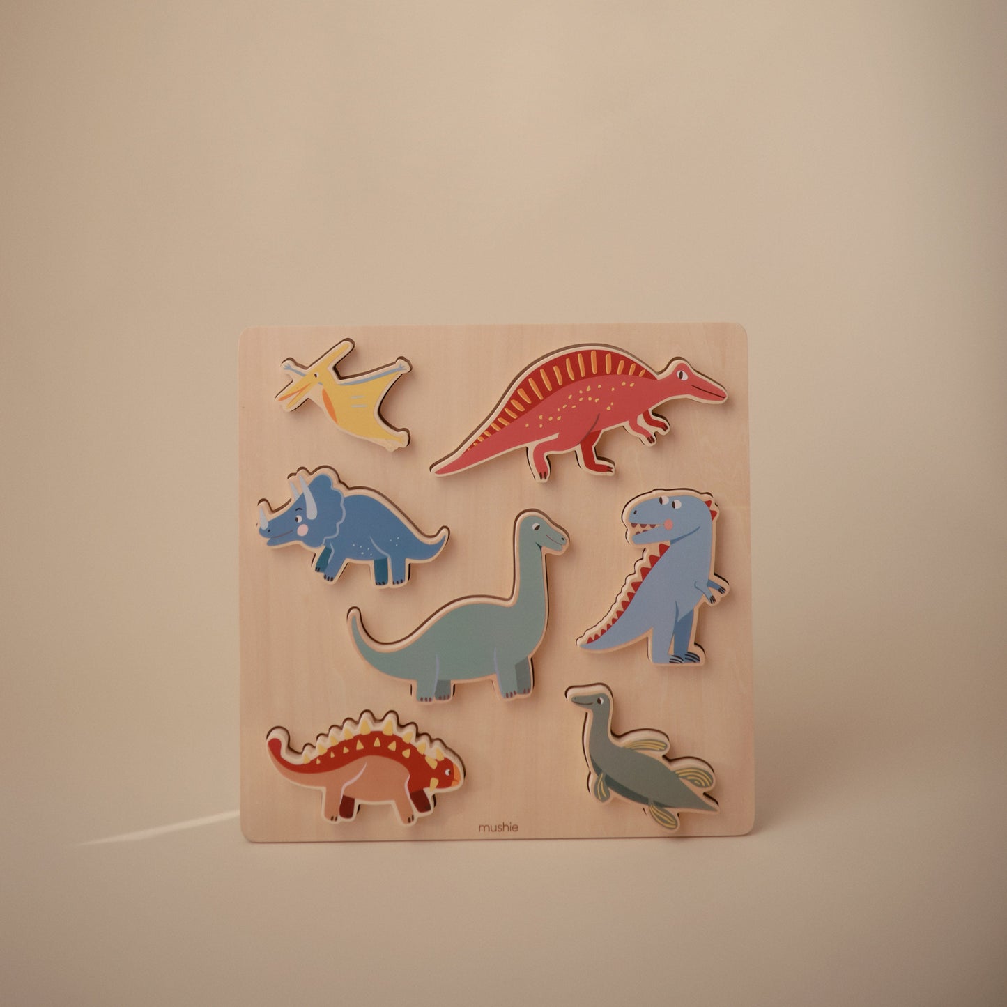 Wooden Dino Puzzle {Drop Ship}