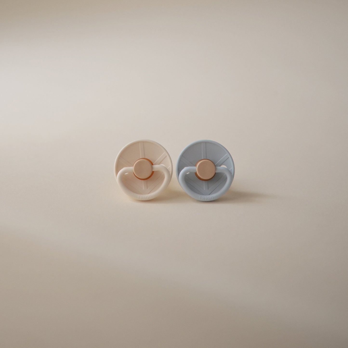 FRIGG Little Viking Natural Rubber Pacifier 2-Pack {Drop Ship}
