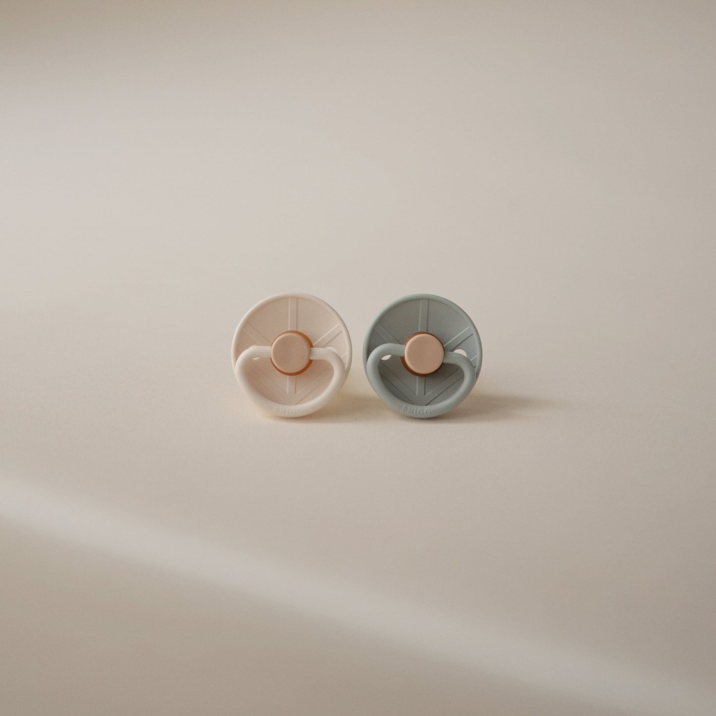 FRIGG Little Viking Natural Rubber Pacifier 2-Pack {Drop Ship}