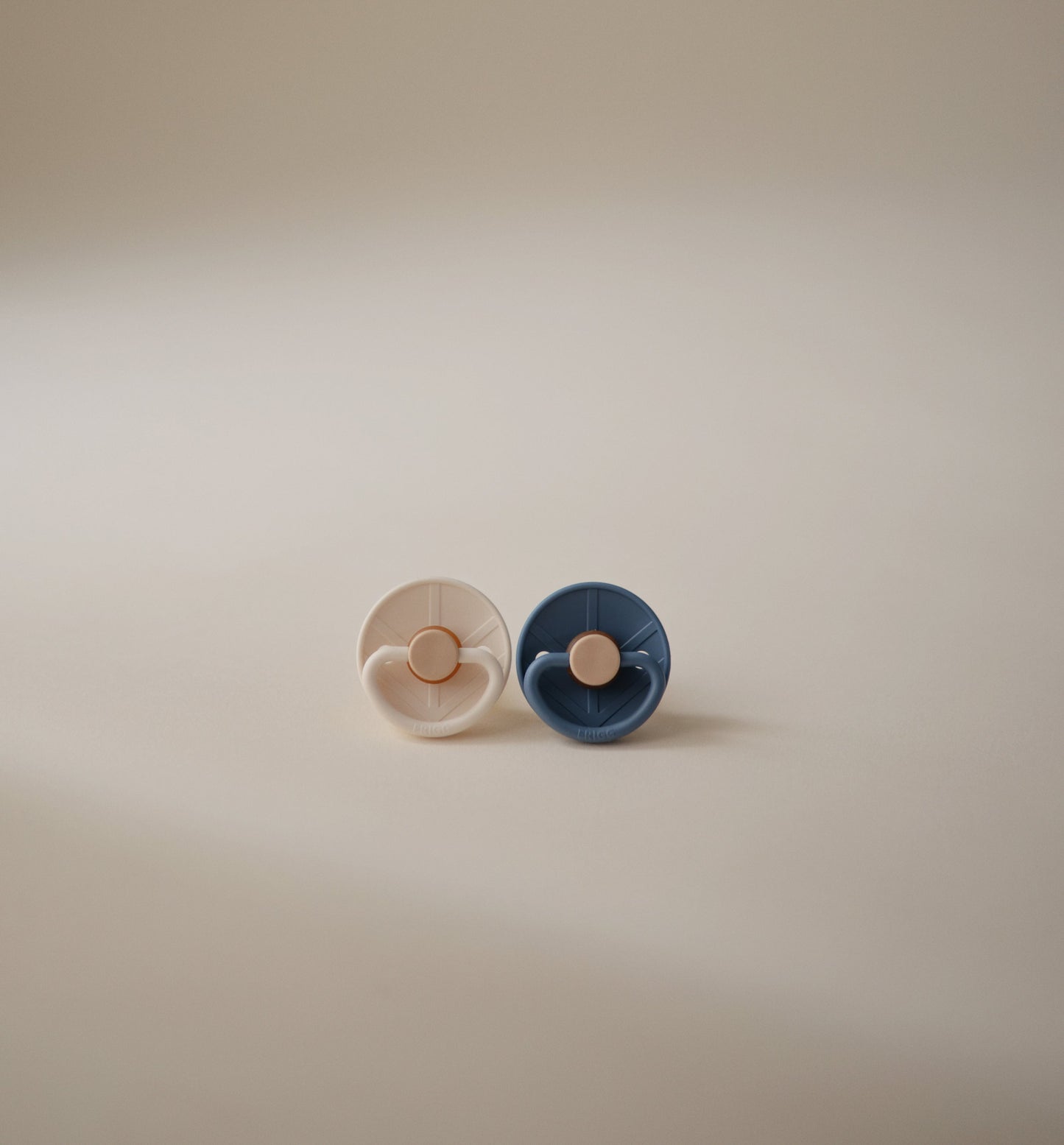 FRIGG Little Viking Natural Rubber Pacifier 2-Pack {Drop Ship}