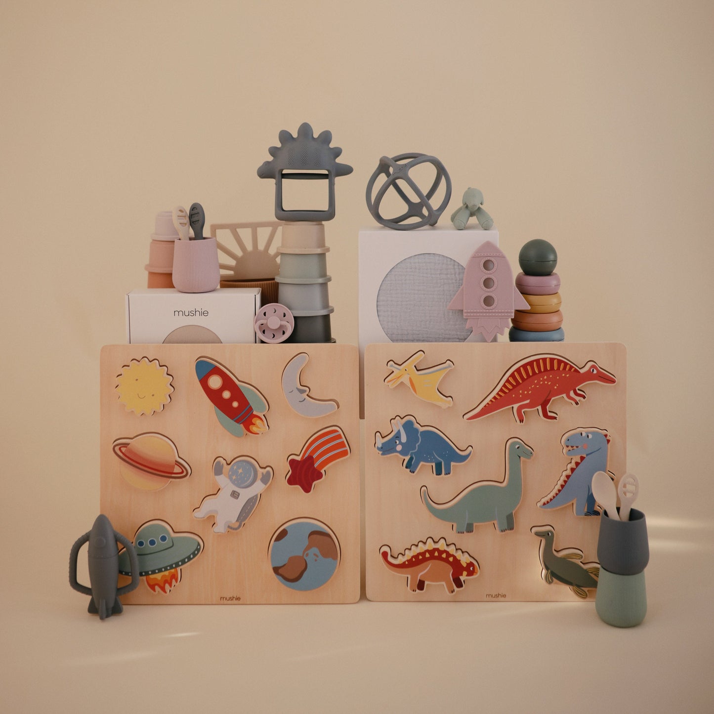 Wooden Dino Puzzle {Drop Ship}
