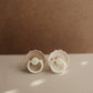 FRIGG Daisy Night Natural Rubber Pacifier 2-Pack {Drop Ship}