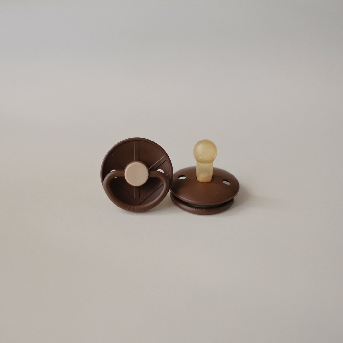 FRIGG Little Viking Natural Rubber Pacifier 2-Pack {Drop Ship}