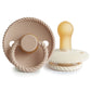 FRIGG Rope Natural Rubber Pacifier 2-Pack {Drop Ship}