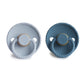 FRIGG Rope Natural Rubber Pacifier 2-Pack {Drop Ship}