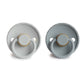 FRIGG Rope Natural Rubber Pacifier 2-Pack {Drop Ship}