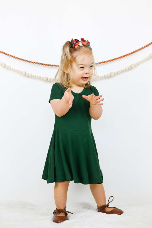 Malachite - (SKATER TWIRL DRESS)