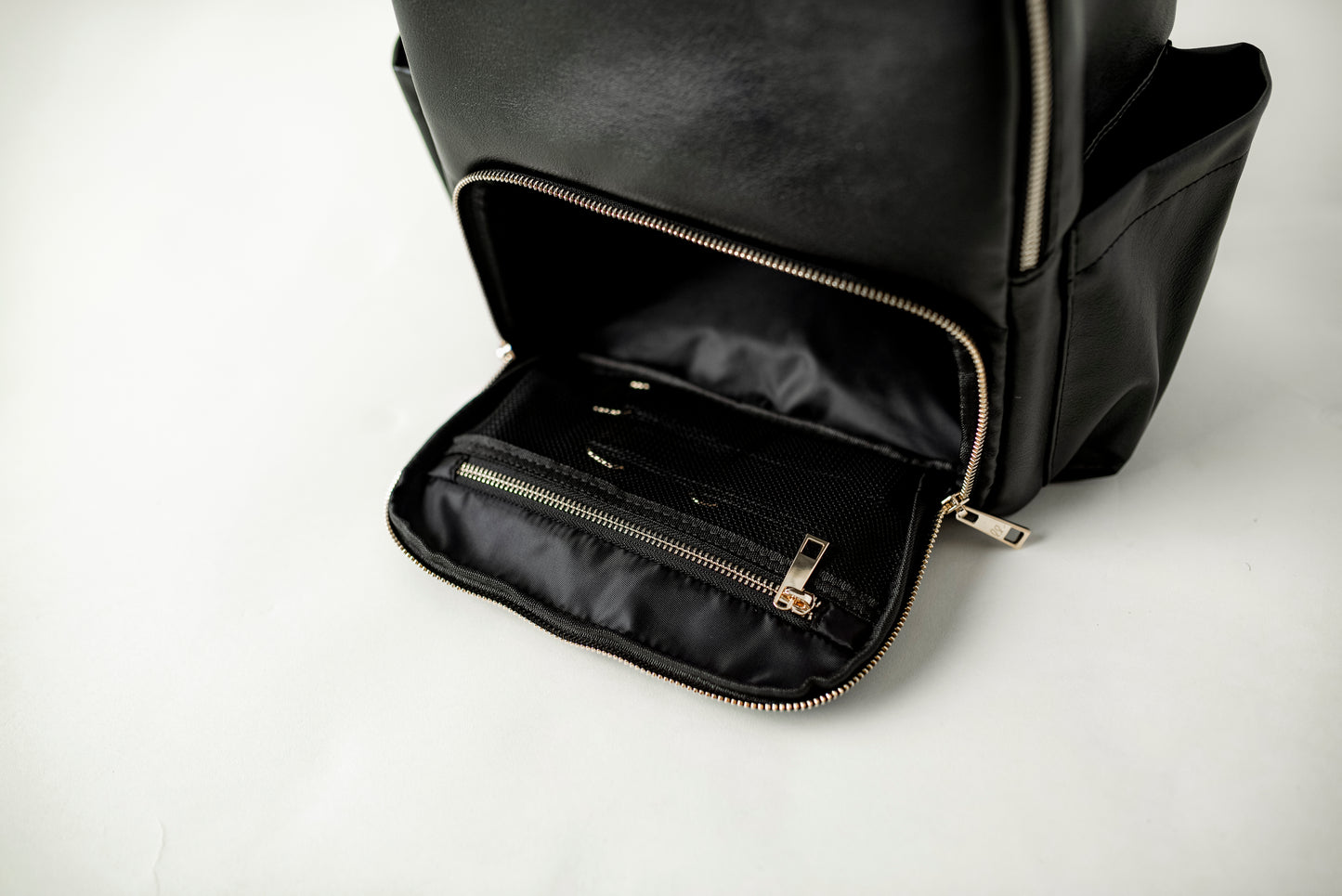 Vegan Leather Diaper Bag