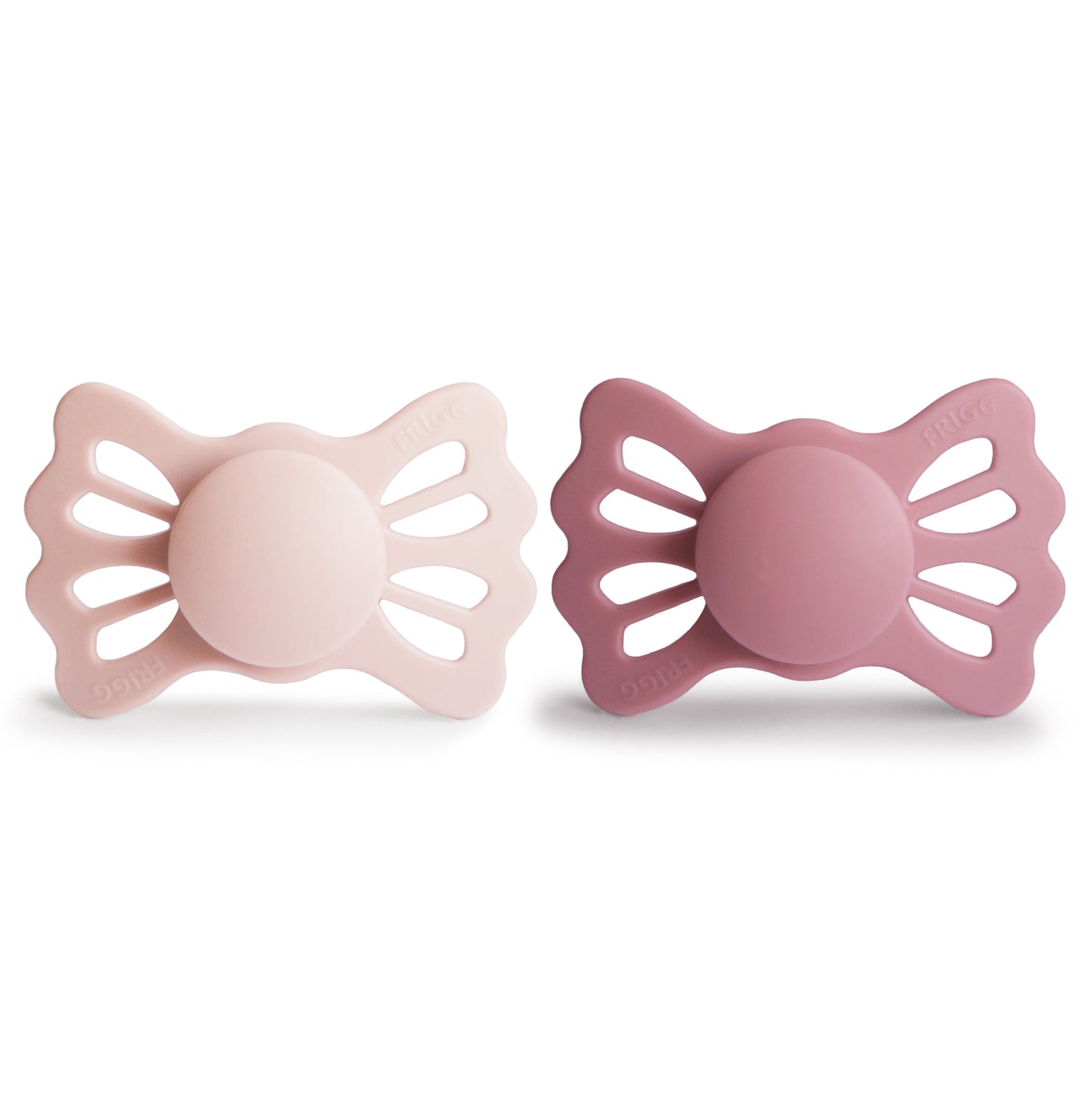 FRIGG Lucky Symmetrical Silicone Pacifier 2-Pack (6-18 Months) {Drop Ship}