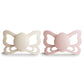 FRIGG Butterfly Anatomical Silicone Pacifier 2-Pack (6-18 Months) {Drop Ship}