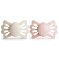 FRIGG Lucky Symmetrical Silicone Pacifier 2-Pack (6-18 Months) {Drop Ship}