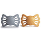 FRIGG Lucky Symmetrical Silicone Pacifier 2-Pack (6-18 Months) {Drop Ship}