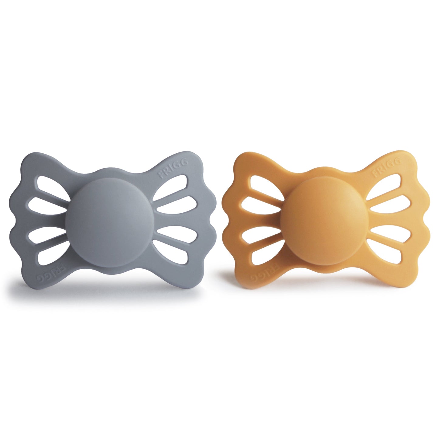 FRIGG Lucky Symmetrical Silicone Pacifier 2-Pack (6-18 Months) {Drop Ship}