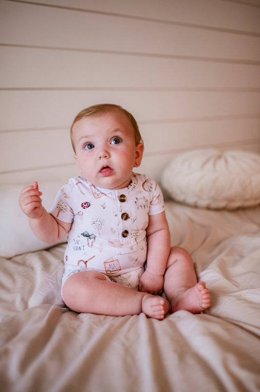 Nature School - (SHORTIE ROMPER)