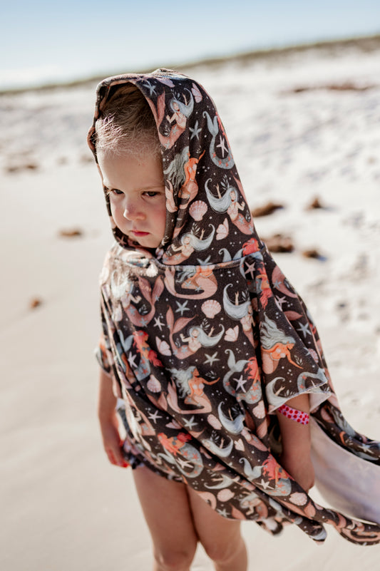 Siren  - (TODDLER HOODED TOWEL)
