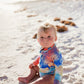 Sherbet Sunset  - (SNAP RASH GUARD)
