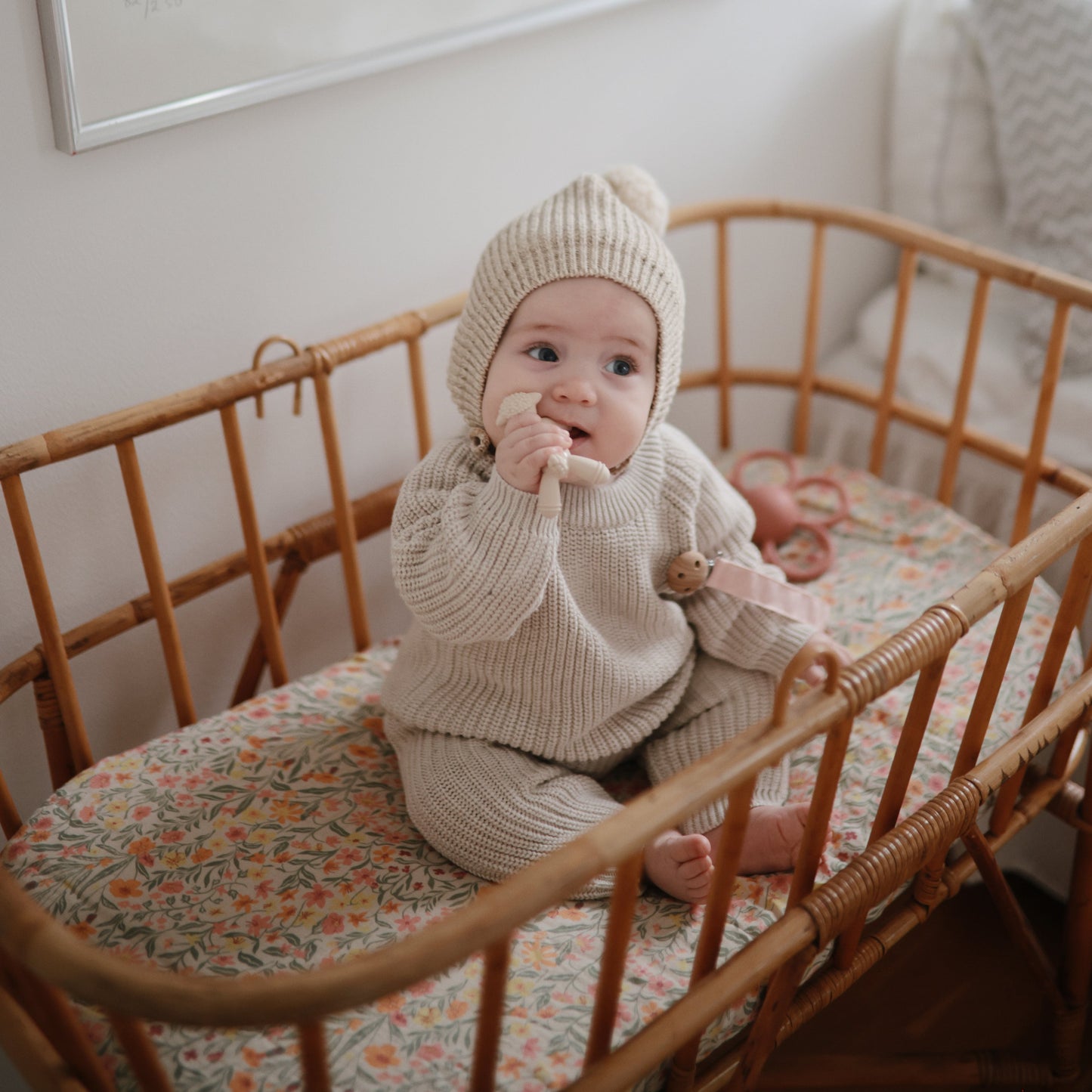 Lamb Figurine Teether {Drop Ship}