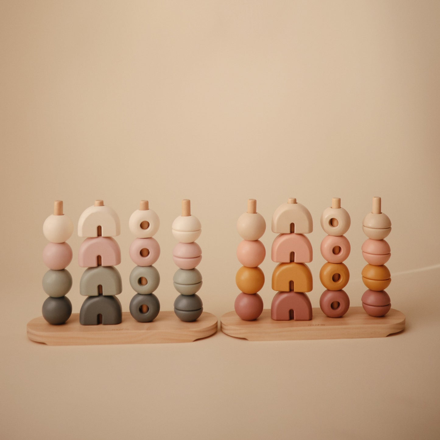 Wooden Multi Shape Stacker {Drop Ship}