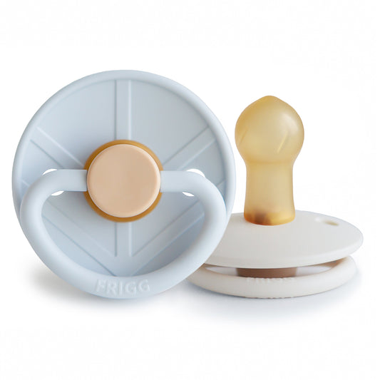 FRIGG Little Viking Natural Rubber Pacifier 2-Pack {Drop Ship}