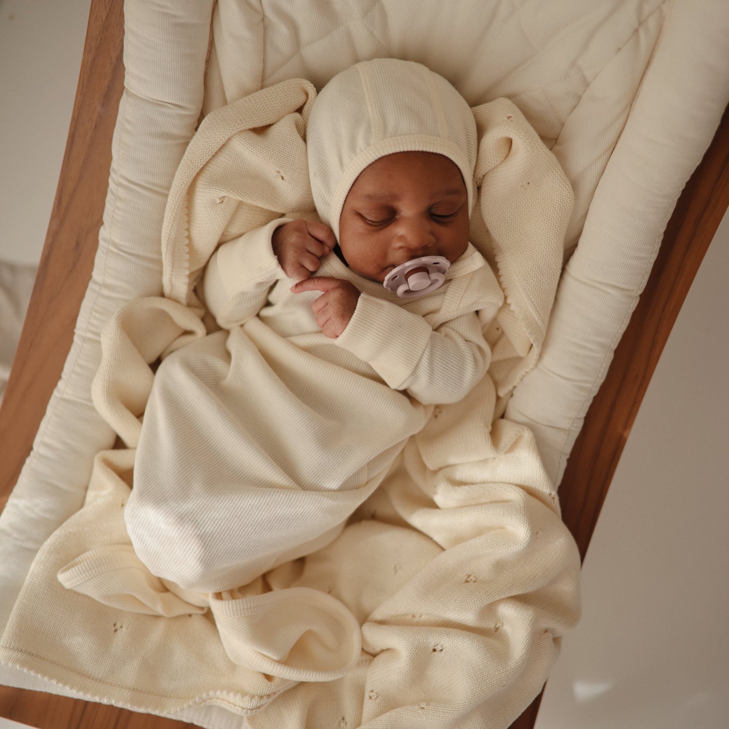 Ribbed Baby Bonnet {Drop Ship}