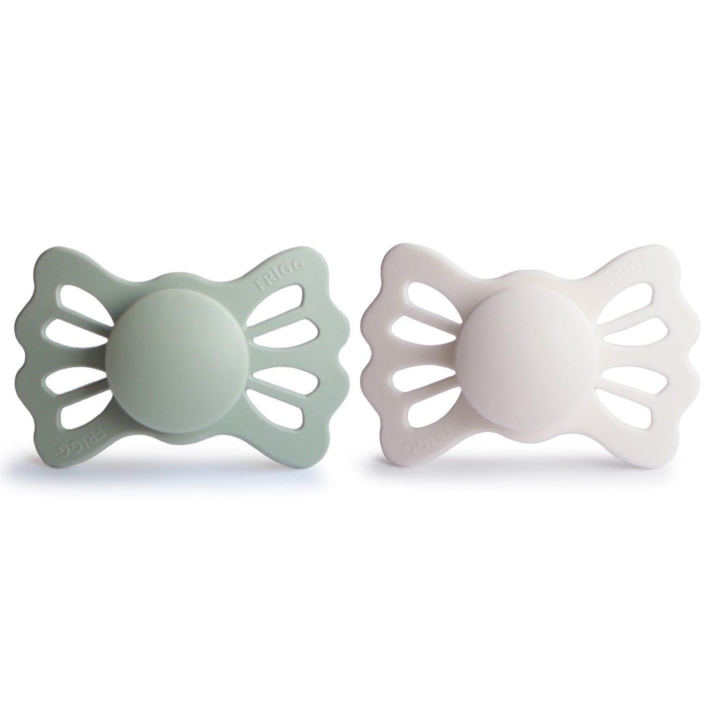 FRIGG Lucky Symmetrical Silicone Pacifier 2-Pack (6-18 Months) {Drop Ship}