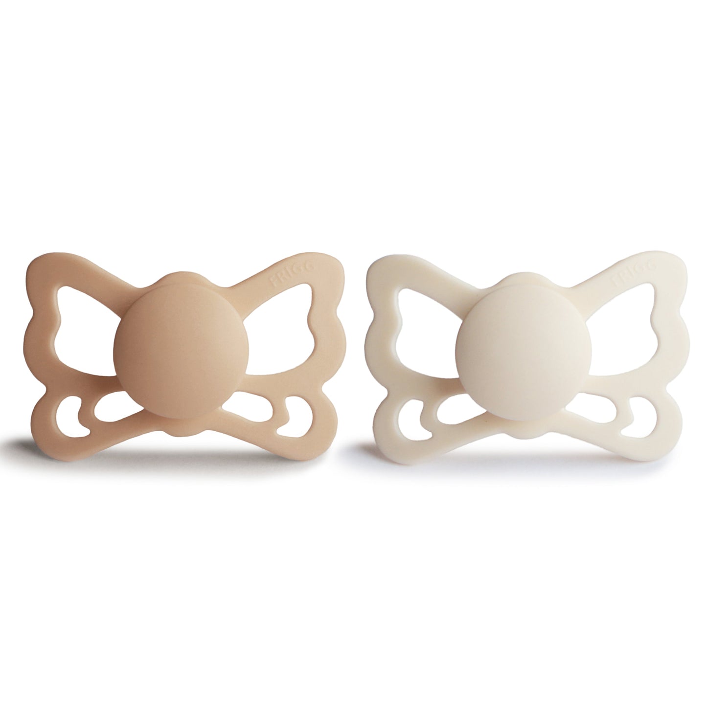 FRIGG Butterfly Anatomical Silicone Pacifier 2-Pack (6-18 Months) {Drop Ship}