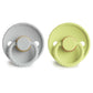 FRIGG Rope Natural Rubber Pacifier 2-Pack {Drop Ship}