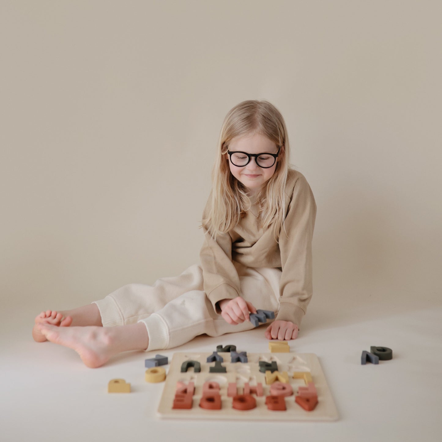 Wooden Alphabet Puzzle {Drop Ship}