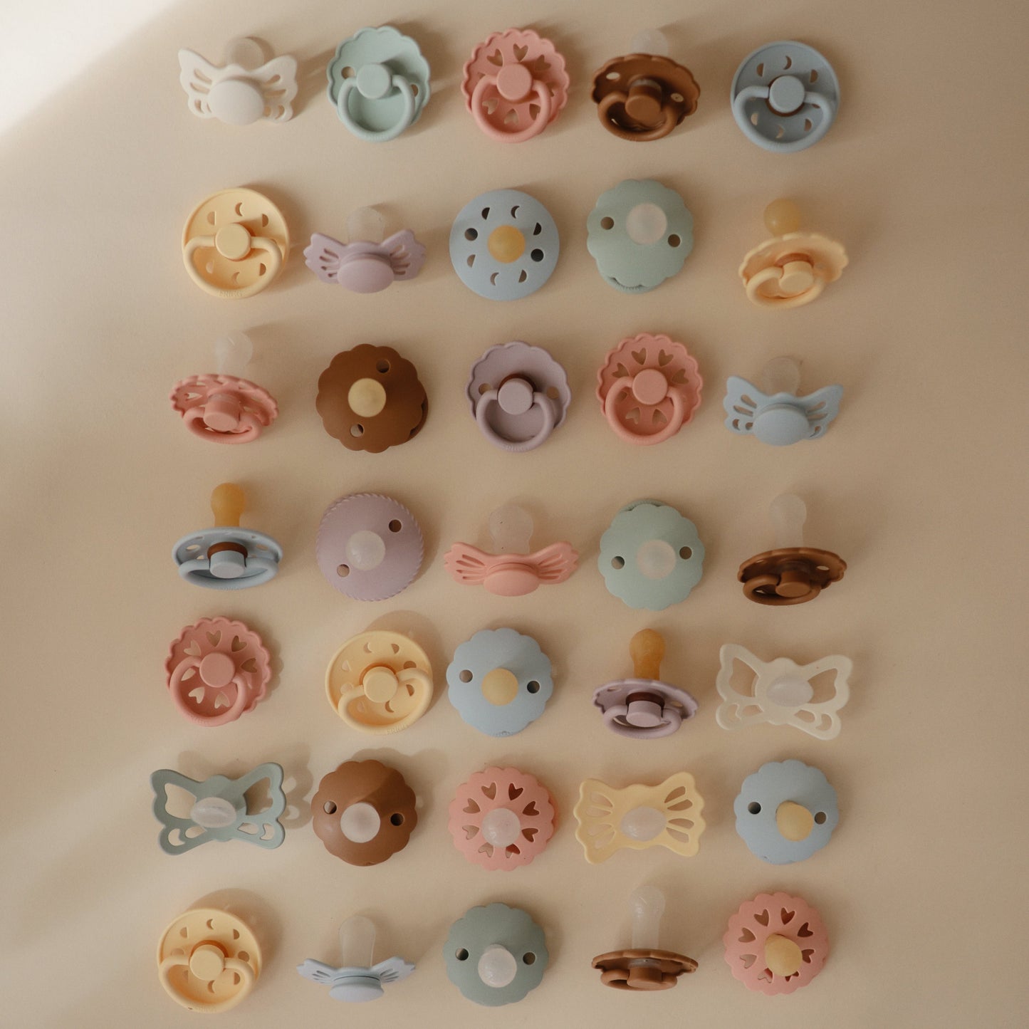 FRIGG Lucky Symmetrical Silicone Pacifier 2-Pack (6-18 Months) {Drop Ship}