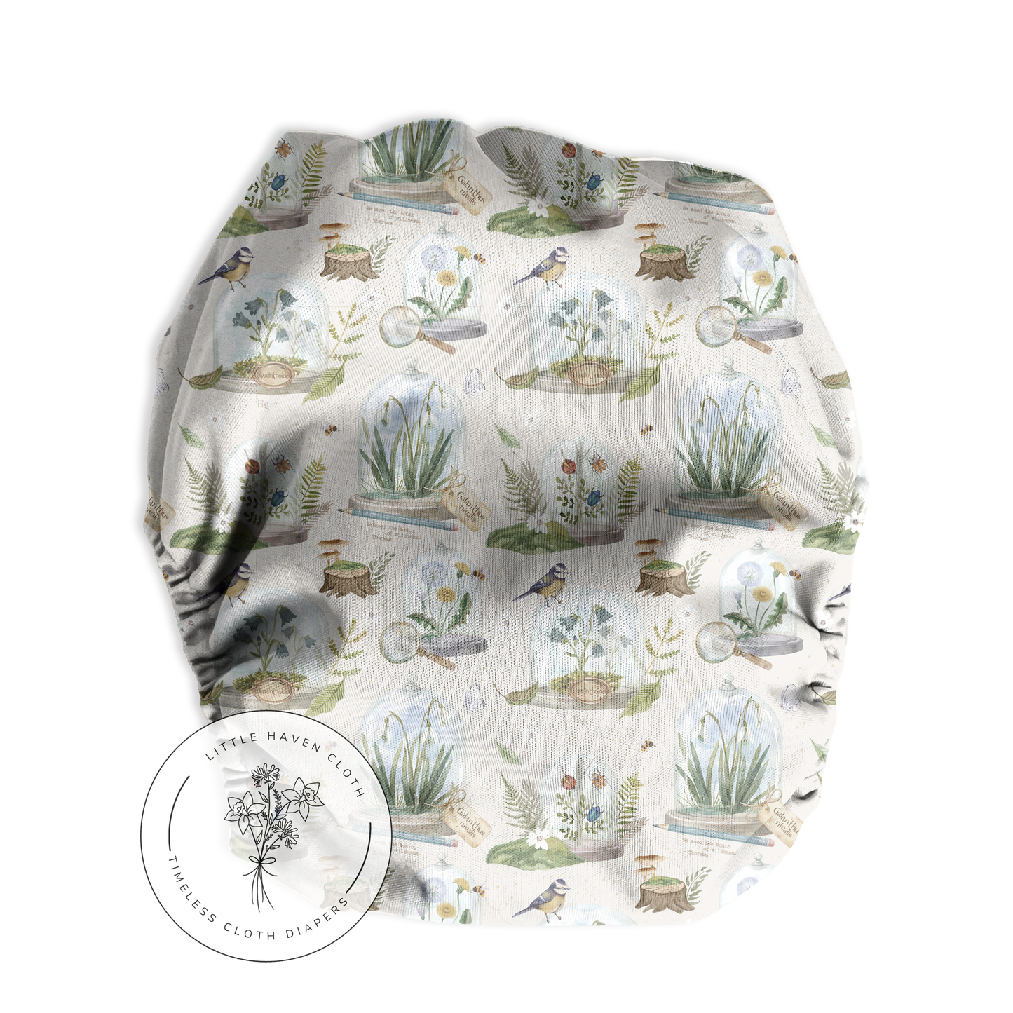 Glass Garden - (POCKET DIAPER)