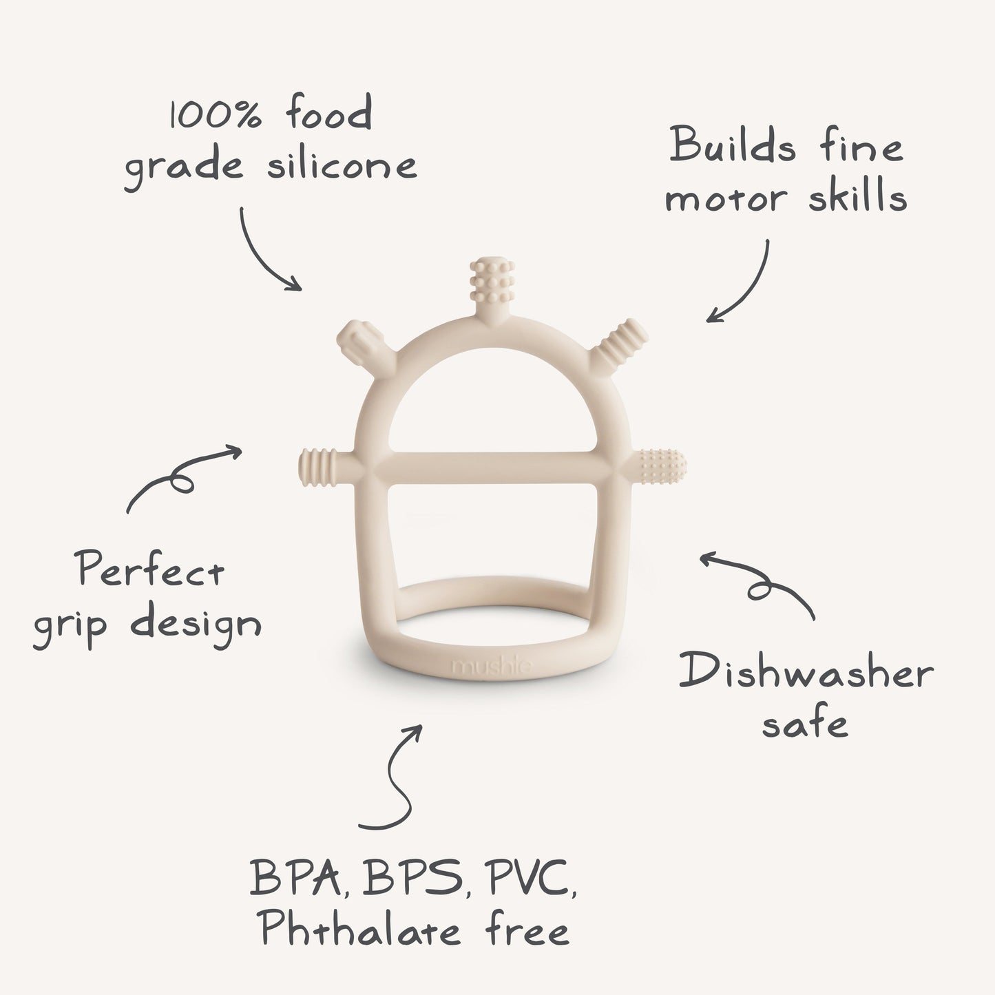 No-Drop Sensory Teether {Drop Ship}
