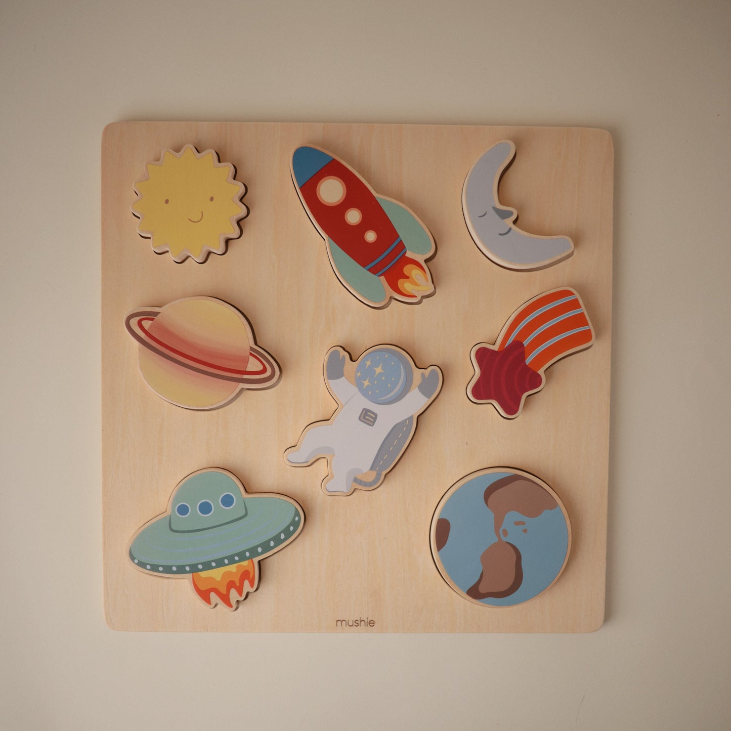 Wooden Space Puzzle {Drop Ship}