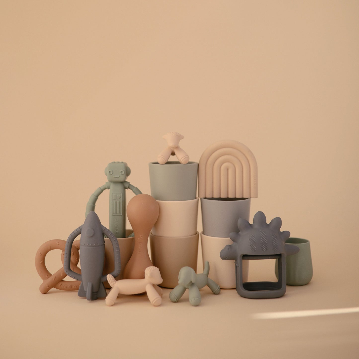 Lamb Figurine Teether {Drop Ship}